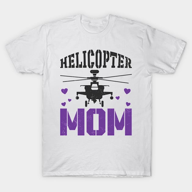 Helicopter Mom Hovering Children Loving Mother T-Shirt by Tom´s TeeStore